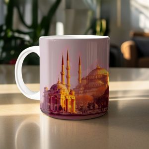Istanbul At Sunrise A Stunning Skyline View Mugs