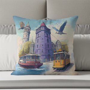 Istanbul Historical Journey Decorative Pillows & Pillow Cases