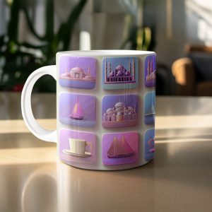 Architectural Wonders Nautical Themes Unique Icons Mugs