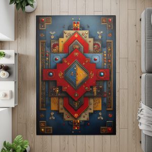 Geometric Patterns with Intricate Details Modern Rugs