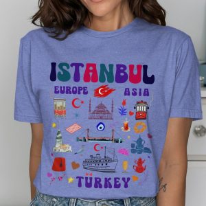Istanbul Turkey Souvenir Gift Idea Travel Design T-Shirts