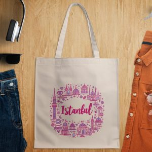 Istanbul Landmarks Cities Travel Destination Inspired Tote Bags