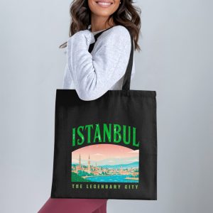 Istanbul The Legendary City Design Beautiful Tote Bags