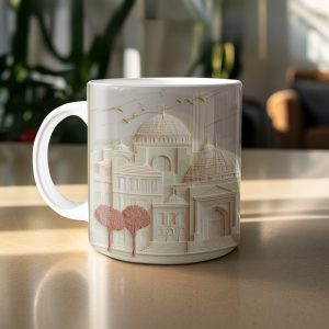Architectural Impressionism and Landscape Artistic Mugs
