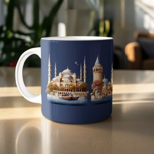 Scenic World Landmark Travel Destinations on Water Mugs