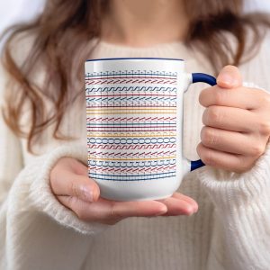 Hagia Sophia Heals Me Repeating Pattern Design Mugs