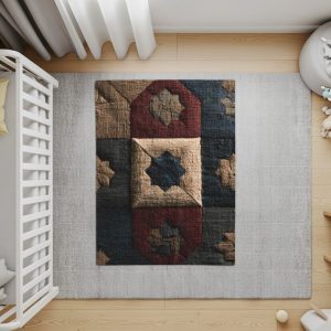 Geometric Star Design Pattern Home Decoration Premium Blankets